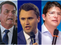 Combo de fotos de líderes de derecha atacados o asesinados Jair Bolsonaro, Charlie Kirk, Miguel Uribe, Robert Fico, Shinzo Abe
