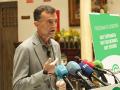 El candidato de Por Andalucía a la Presidencia de la Junta, Antonio Maíllo, presenta el programa electoral de la coalición