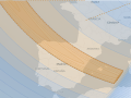 Mapa interactivo de El Debate del eclipse solar del próximo 12 de agosto