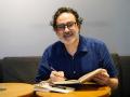 El infografista e ilustrador  vallisoletano, Adolfo Arranz, que vive y trabaja en Hong Kong para la agencia Reuters