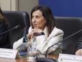 La ministra de Defensa, Margarita Robles, mantiene una videoconferencia con el contingente español en el Líbano