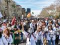 Protesta de médicos en Cataluña