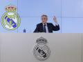 MADRID, 12/05/2026.- El presidente del Real Madrid, Florentino Pérez, ofrece una rueda de prensa este martes, en Madrid. Florentino Pérez afirmó este martes que no va a dimitir e informó de que ha pedido a la junta electoral que inicie el proceso electoral a las elecciones a la junta directiva a la que se va a presentar. EFE/ Juanjo Martín