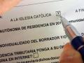 (Foto de ARCHIVO)
Imagen de recurso de la casilla de la Declaración de la Renta a favor de la Iglesia Católica.

REMITIDA / HANDOUT por ARCHIDIÓCESIS SEVILLA
Fotografía remitida a medios de comunicación exclusivamente para ilustrar la noticia a la que hace referencia la imagen, y citando la procedencia de la imagen en la firma
14/12/2023