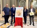 Imagen de la presentación del cartel del Corpus Christi de Valencia 2026.