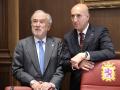 El presidente de la RAE y el alcalde de León, esta semana