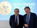 Imagen tomada este viernes de Vicente Boluda y Javier Quesada presentando la 38º edición de los Premios Jaume I