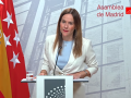 La portavoz de Vox en la Asamblea de Madrid, Isabel Pérez Moñino