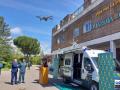 El subdelegado del Gobierno, Jacinto Canales, y el teniente coronel jefe interino de la Comandancia presentan en Valladolid una oficina móvil de atención a la ciudadanía para acercar sus servicios a las zonas despobladas de la provincia