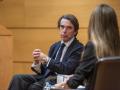El ex-presidente del gobierno, José María Aznar presenta su libro 'Orden y Libertad' en Albacete.