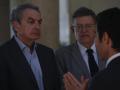 Imagen de archivo de José Luis Rodríguez Zapatero junto con Ximo Puig.
