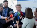 El presidente del PP, Alberto Núñez Feijóo