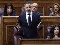 Abascal, a Sánchez: «España sabe que usted es jefe de Ábalos, Koldo, Cerdán y socio de Zapatero»
