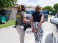 Momentos de la detención en Miami de Adys Lastres Morera, operadora económica del régimen ccubano