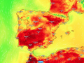 Temperaturas máximas para este sábado