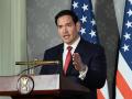 El secretario de Estado estadounidense, Marco Rubio, ofrece una rueda de prensa conjunta con el ministro de Asuntos Exteriores de la India, Subrahmanyam Jaishankar