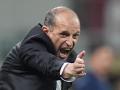Massimiliano Allegri en el AC Milan - Cagliari