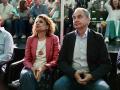 La secretaria general del PSOE-A, María Jesús Montero, junto al expresidente José Luis Rodríguez Zapatero, en un mitin de campaña