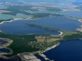 Lagos vistos desde el aire