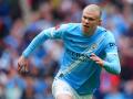 Erling Haaland, en un partido de esta temporada con el Manchester City
