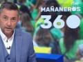 Javier Ruiz pidió disculpas por su error en Mañaneros 360