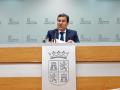 El consejero de Economía y Hacienda y portavoz, Carlos Fernández Carriedo, comparece en rueda de prensa posterior al Consejo de Gobierno