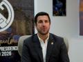 Enrique Riquelme, en su sede de campaña