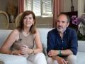 Pilar y Javier, familia de acogida durante la visita del Papa León XIV