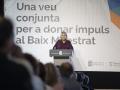 Imagen de Marta Barrachina presentando el plan Baix Maestrat Impulsa