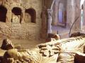 Cenotafio de san Millán en el monasterio de Suso