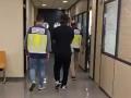 Uno de los pandilleros hispanoamericanos detenidos en Valladolid