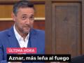 Javier Ruiz ha atacado a Aznar en Mañaneros 360 con la ayuda de Antón Losada