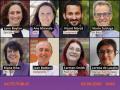 Cartel del acto United for peace, unim-nos per la pau que se celebra en Gandía
