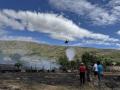 Un reciente incendio en la provincia de Ávila