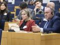 Marta Barrachina en defensa del sector de la cerámica en Bruselas