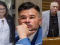 Diseño con las imágenes de Mónica Oltra, Gabriel Rufián y Joan Baldoví
