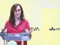 La ministra de Sanidad, Mónica García