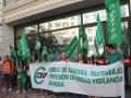 Imagen de la protesta.