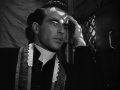 Montgomery Clift en el papel del Padre Michael Logan en la película de 1953, "Yo confieso", dirigida por Alfred Hitchcock