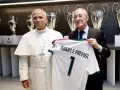 Florentino Pérez, con el Papa León XIV