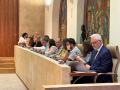 El concejal del Ayuntamiento de Salamanca, Alejandro Pérez de la Sota, en el Pleno del 8 de junio