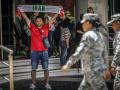Un aficionado de Irán en Tijuana, lugar de concentración de la selección