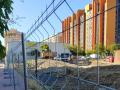 Solar en construcción en el Ensanche de Vallecas