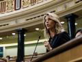 La diputada del PP Cayetana Álvarez de Toledo, en una imagen de archivo en el Pleno del Congreso