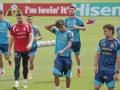 Caras largas en el entrenamiento de la selección española tras el empate con Cabo Verde