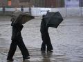 Temporal de lluvia en Santiago - Alerta naraja en Santiago   y roja en Pontevedra por fuertes lluvias - temporal Joseph