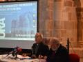 Jaime Mayor Oreja y el obispo de Zamora, Fernando Varela, este miércoles