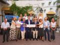 El euipo de gobierno municipal, durante el acto de balance de los tres últimos años de mandato en Córdoba