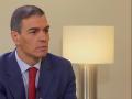 Pedro Sánchez durante su entrevista con Gemma Nierga en RTVE el pasado mes de diciembre