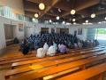 Los internos del Centro Penitenciario de Burgos en el encuentro con las monjas de Iesu Communio